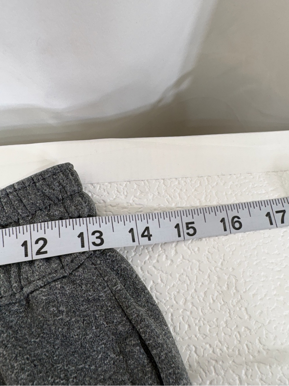 Nike Men’s Gray Heather Jogger Pants with Black Swoosh 3626 - Picture 6 of 10